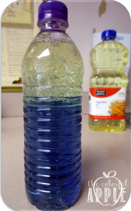 A fun science experiment for kids!  This diy lava lamp is exciting to make with your students in science class!