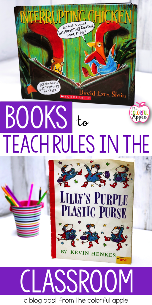 A great list of books to teach rules and procedures in school. Perfect for the first week of school or when classroom rules need to be reviewed.