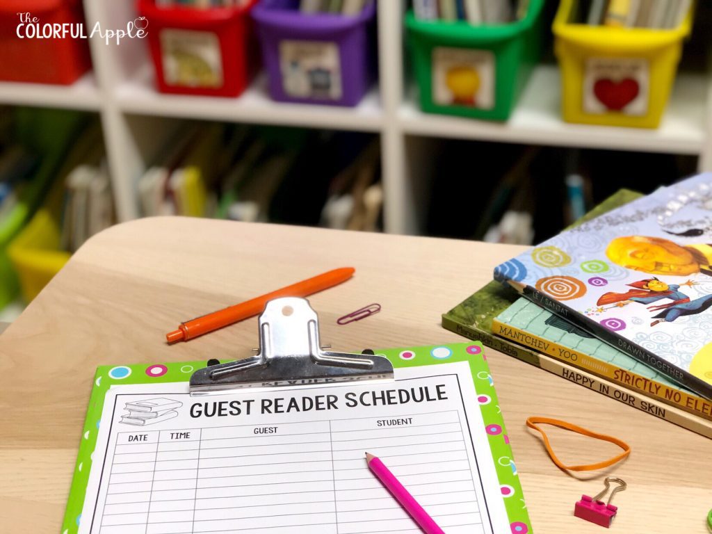 Guest readers in the classroom can have huge benefits for students. Setting up a guest reader program is easy with these free forms!