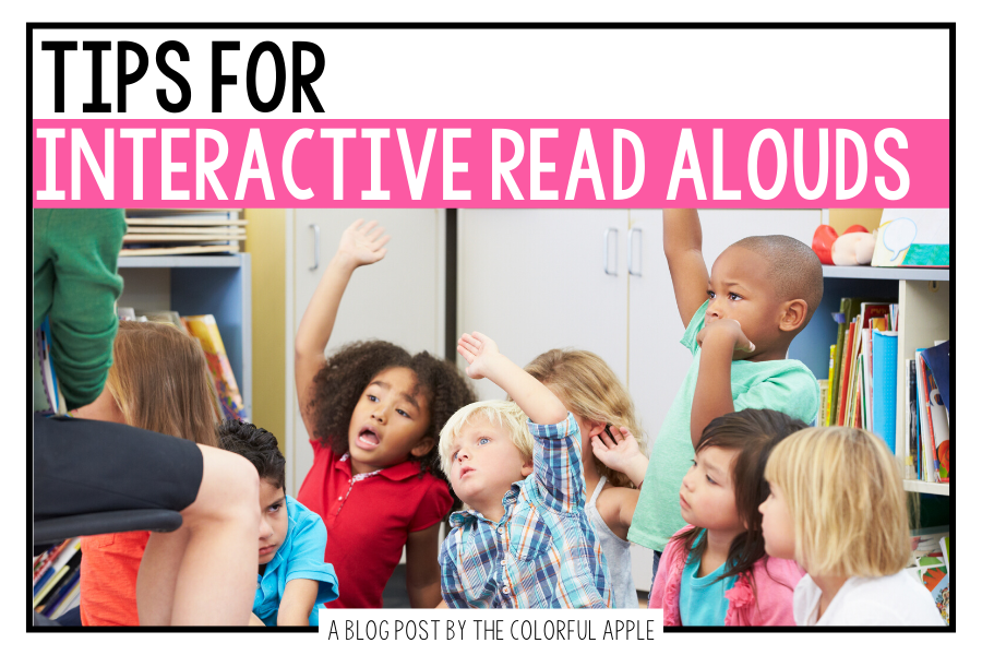 Check out these interactive read aloud tips!  An interactive read aloud is a great instructional tool for the elementary classroom!