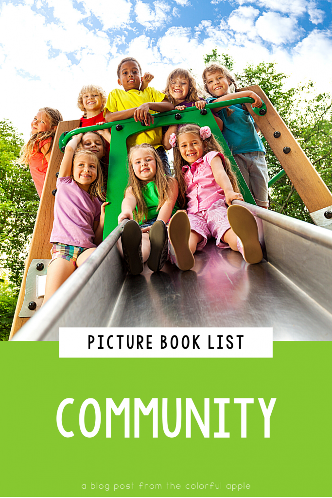 A list of picture books about community for your elementary classroom! Teach students important SEL skills with read-aloud books.