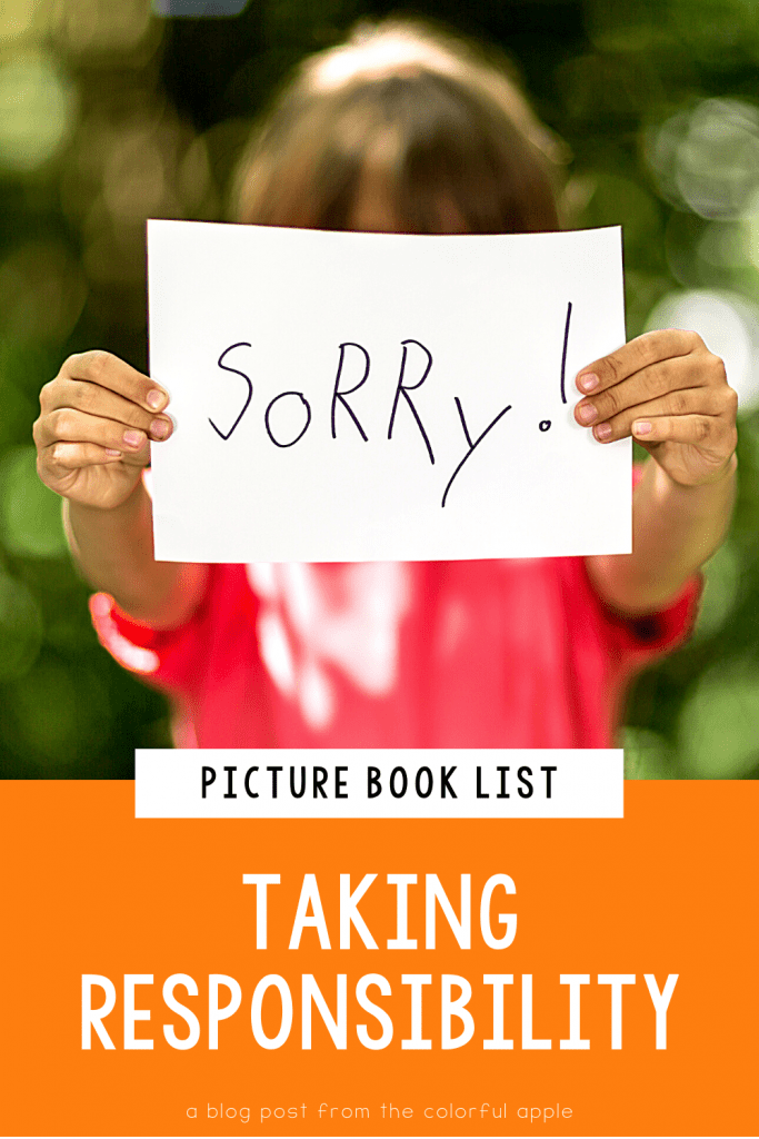 A list of picture books about responsibility for your elementary classroom! Teach students important SEL skills with read-aloud books.