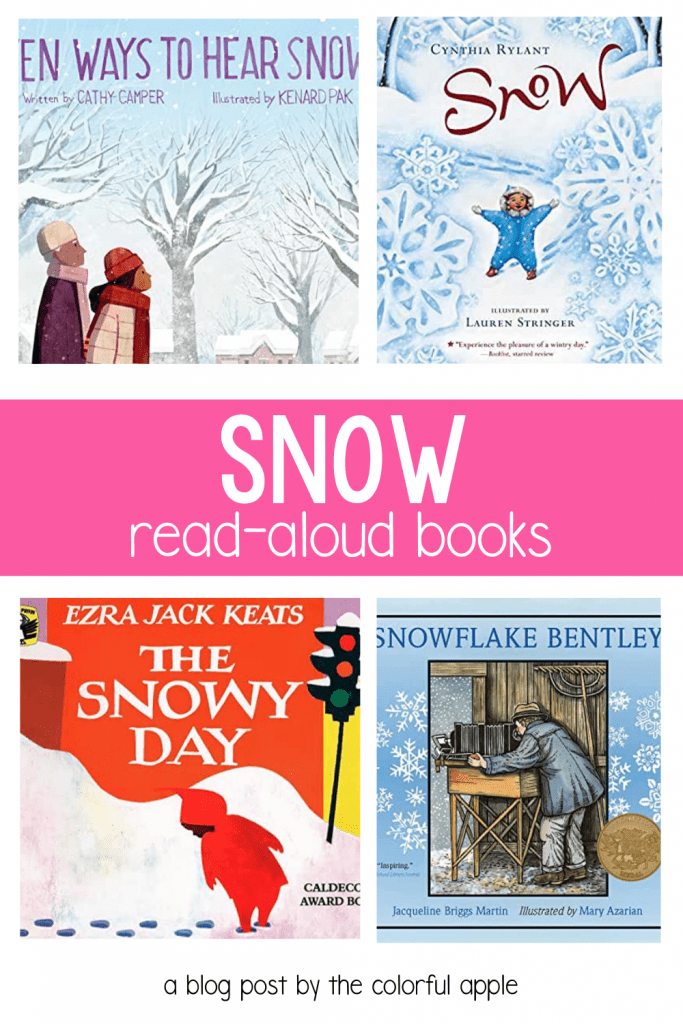 What is more exciting than snow for kids?? Check out these snow read aloud books to share with your students in the classroom!