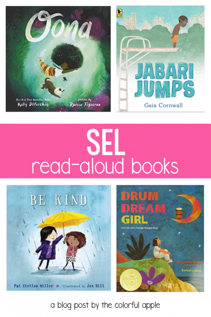 This list of SEL picture books is an important resource for the classroom!  Social Emotional Learning is more important than ever.