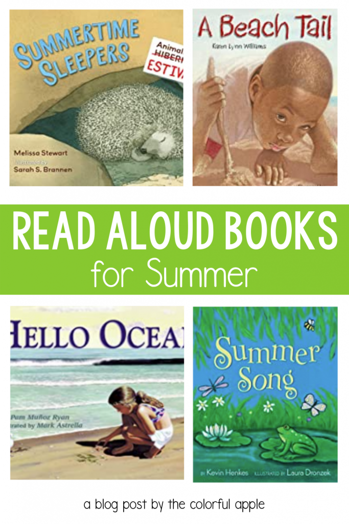 Summer is such a fun season to celebrate and enjoy! These summer read aloud books truly bring the fun of the warm weather to life!