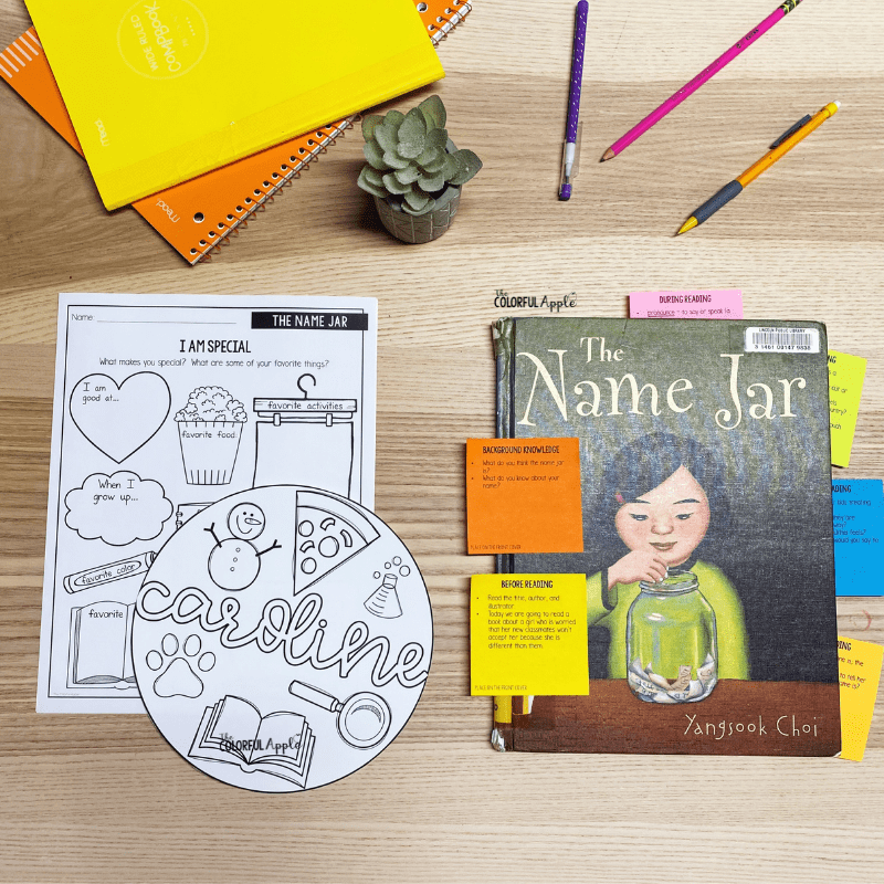 The Name Jar is a wonderful classroom read aloud!  This interactive lesson plan will help students understand how important it is to accept others.