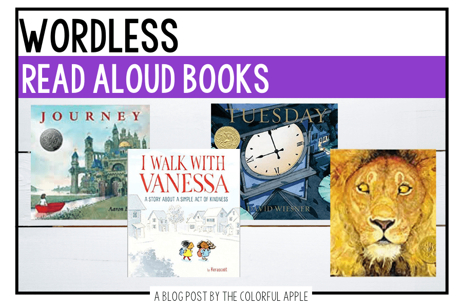 Tips for teaching with wordless picture books in the elementary classroom!