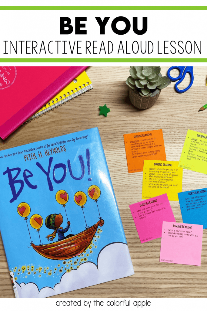 be you book activities