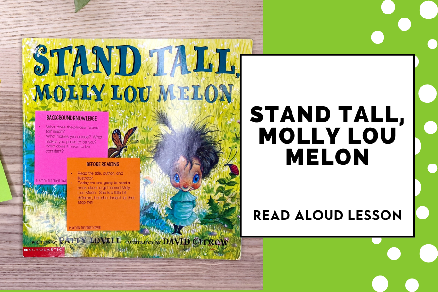 building confidence lesson with molly lou melon