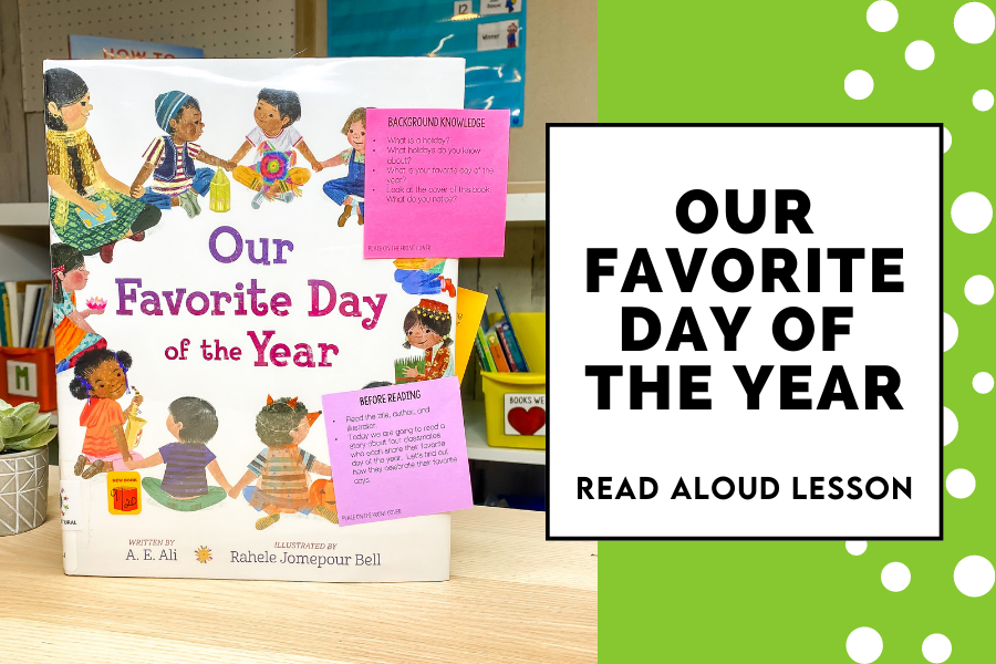 our favorite day of the year lesson