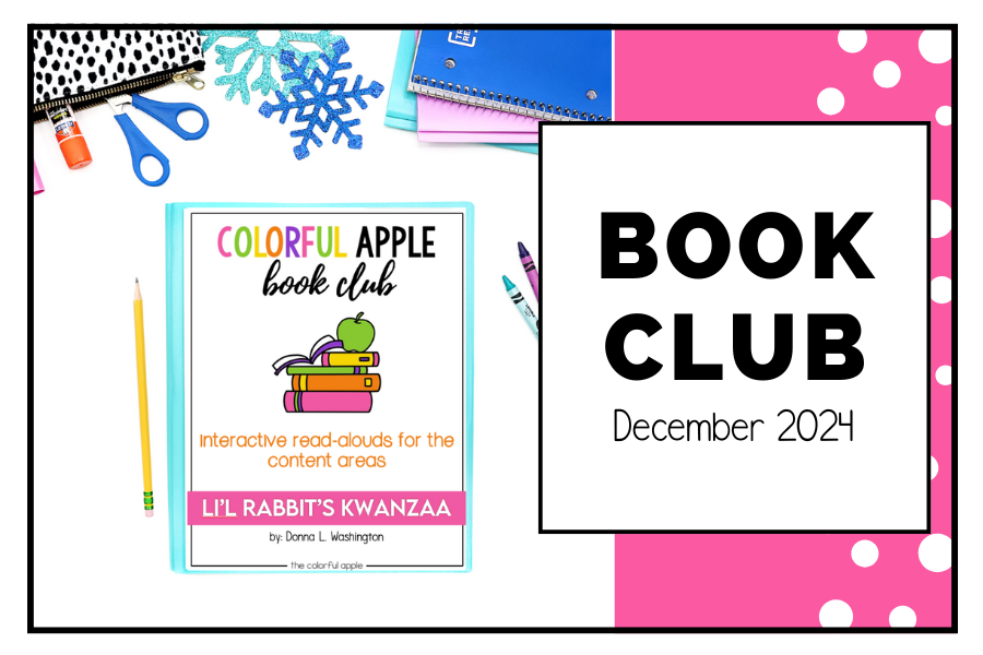 December Resources in the Colorful Apple Book Club - The Colorful Apple