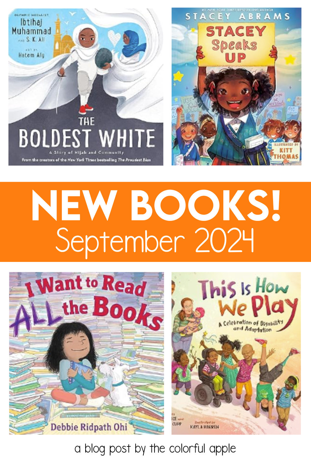 September Books New Books September 2024 - The Colorful Apple