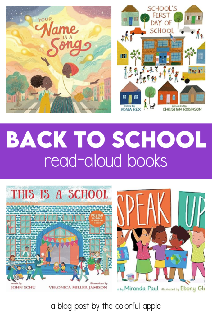 back to school books