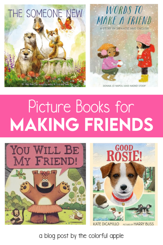 picture books about making friends