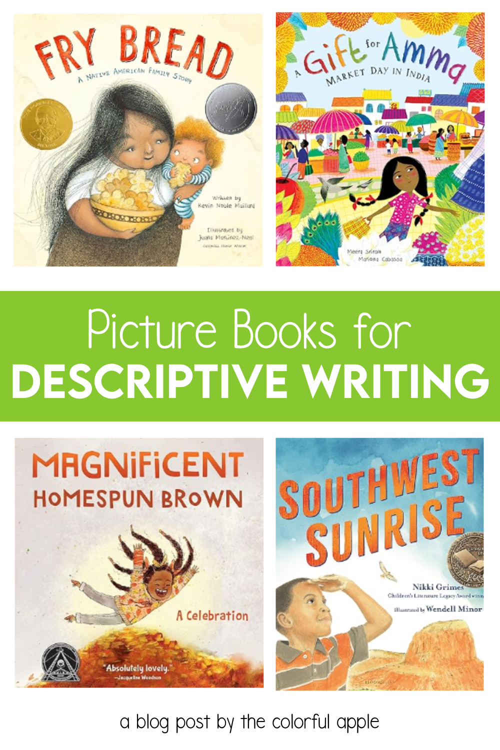 Picture Books to Teach Descriptive Writing – The Colorful Apple