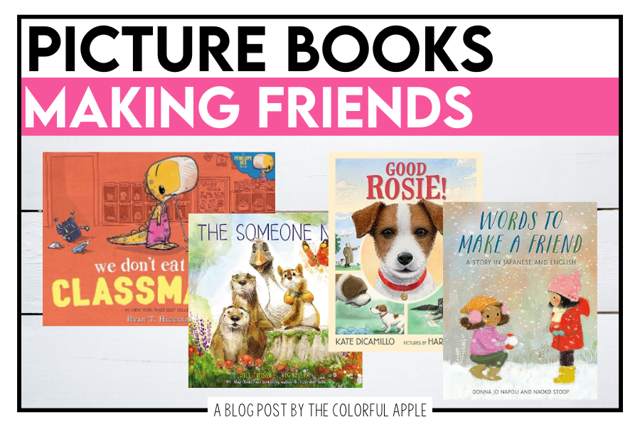 picture books about making friends