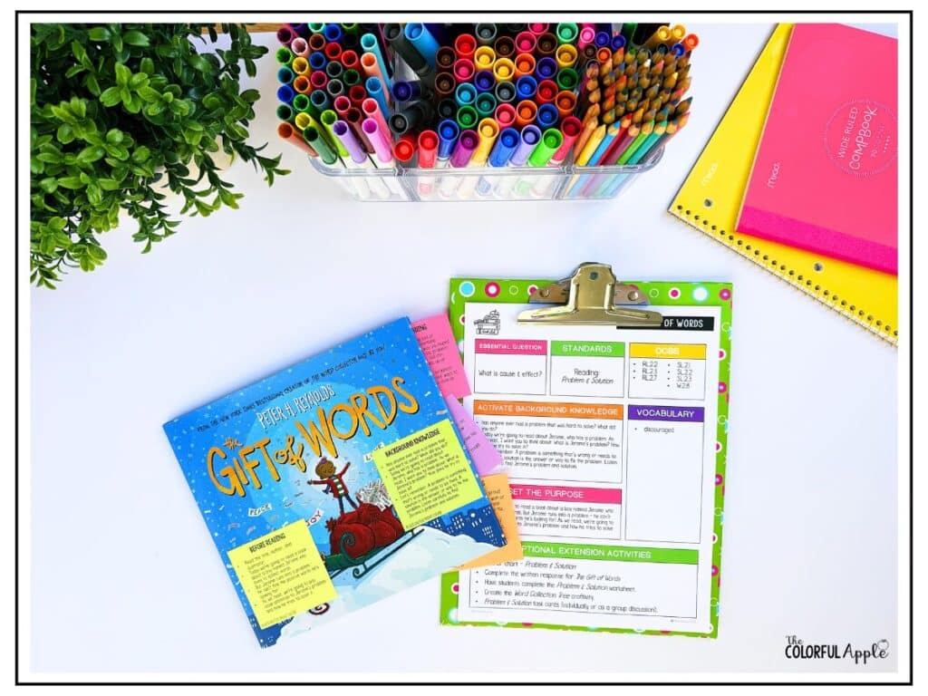 gift of words lesson plan