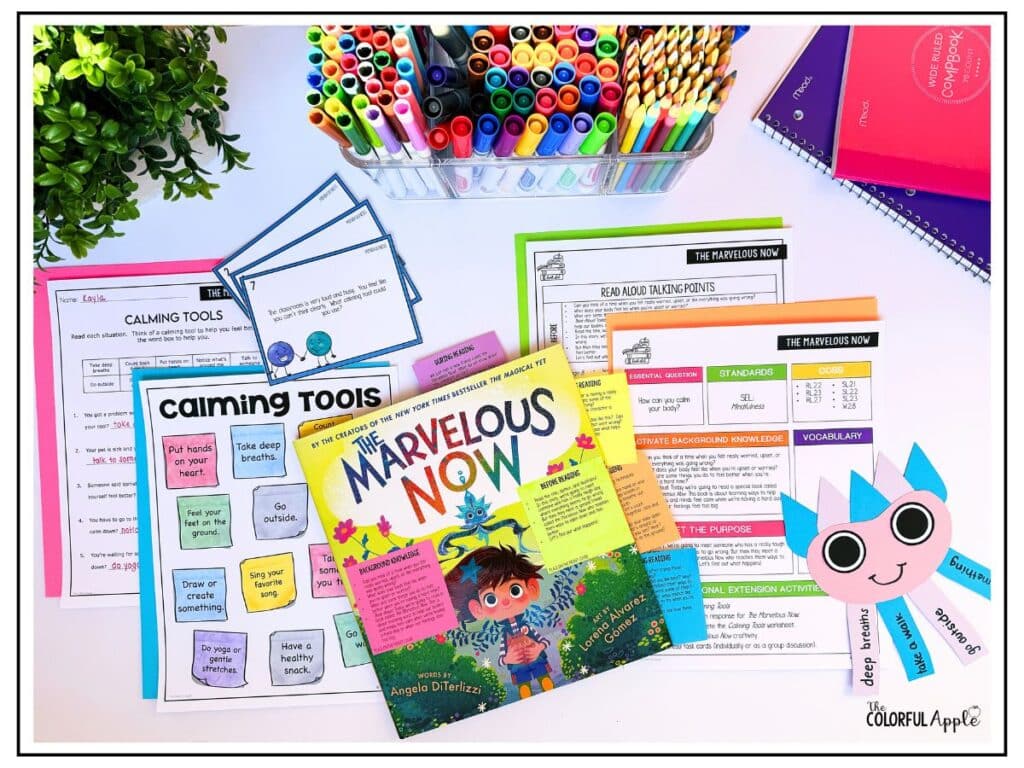 the marvelous now lesson plan on mindfulness