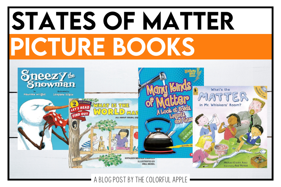 states of matter picture books