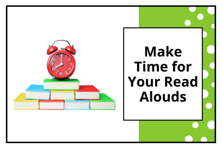 make time for read alouds